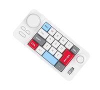 Tastiera da gioco con 19 effetti di colore, leva di comando programmabile con doppia rotella di scorrimento, sostituibile a caldo, ergonomico, tastiera meccanica macro, effetti di colore