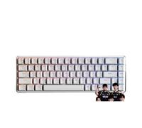 Tastiera da gioco meccanica cablata a 68 tasti trasparente PBT personalizzata con modalità RT magnetica per(AIR White MA L)