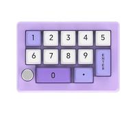 Tastiera da gioco meccanica programmabile macro cablata a 13 tasti Tastiera di programmazione sostituibile completamente a caldo Tastiera meccanica da gioco 12 Effetti di illuminazione RGB