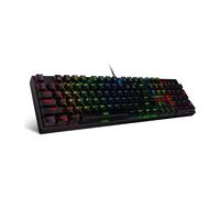 Redragon K582-US SURARA RGB LED Backlit QWERTY Mechanical Gaming Keyboard con 104 tasti - Interruttori rossi lineari e silenziosi, layout US