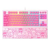 Tastiera da gioco Razer Ornata V3 TKL: tasti a basso profilo, interruttori a membrana meccanica, tasti con rivestimento UV, tasti multimediali re