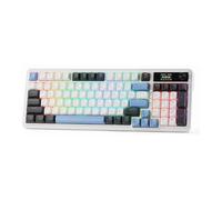 Tastiera da gioco Redragon K719 con guarnizione wireless con schermo e manopola, tastiera meccanica a 95 tasti, informazioni TFT da 1,14 pollici di facile controllo
