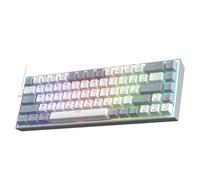 Tastiera da gioco RGB cablata Redragon K631 Gery 65%, tastiera meccanica compatta intercambiabile a 68 tasti