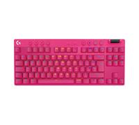 Tastiera da gioco senza fili Logitech G PRO X TKL in Rosa, Inglese Regno Unito (QWERTY), Tactile
