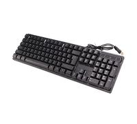 Tastiera da Gioco, Tastiera Meccanica Resistenza Ai Graffi 104 Tasti Stabile Robusto per PC Desktop