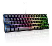 Clavier Gaming - THE G-LAB - KEYZ-HYDROGEN/FR - Membrana 60% Noir