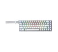 Tastiera da gioco ultra meccanica Iyx Mu68 Tastiera compatibile personalizzata hot swap con interruttore magnetico retroilluminato RGB cablato(Mu68ultra white)