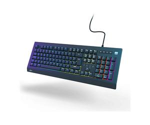 TASTIERA DA GIOCO URAGE Exodus 600, QWERTZ, USB-, Nero, Multicolore