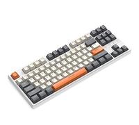 Tastiera da Gioco Wireless Tri-Mode,Tastiera Meccanica 75%, BT5.0/2,4G/Wired USB, Compact 87 Tasti TKL 80%, Illuminazione RGB LIGHTSYNC Hot-Swap Linear Mechanical Switch, Ricaricabile 3000 mAh-Grigio