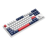Tastiera da Gioco Wireless Tri-Mode,Tastiera Meccanica 75%, BT5.0/2,4G/Wired USB, Compact 87 Tasti TKL 80%, Illuminazione RGB LIGHTSYNC Hot-Swap Tactile Mechanical Switch, Ricaricabile 3000 mAh-Blu