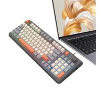 Tastiera da illuminata cablata, tastiere da per PC meccaniche Incandescente | Tastiera meccanica per computer desktop, per PC, amanti dei giochi, utenti di computer