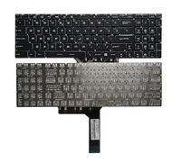 Tastiera del computer portatile DEGLI STATI UNITI for M-SI GF75 for T-hin 8RC 9RD 9RD 9SC 9SE MS-17F1 MS-17F2 MS-17F3 MS-1791 MS-1792 MS-1793 MS-1795 MS-1796 MS-1799 (sostituzione tastiera) ( Color :