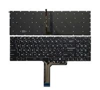 Tastiera del computer portatile DEGLI STATI UNITI for M-SI GF75 for T-hin 8RC 9RD 9RD 9SC 9SE MS-17F1 MS-17F2 MS-17F3 MS-1791 MS-1792 MS-1793 MS-1795 MS-1796 MS-1799 (sostituzione tastiera) ( Color :