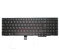 Tastiera del computer portatile per Lenovo ThinkPad L570 Belgio BE 01AX657 01AX616 SN20L79841 nero