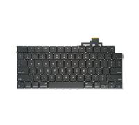 Tastiera del computer portatile Tastiera Inglese Layout US Tastiera Per AirM2 13.6 pollice A2681 Tastiere Sostituzione Riparazione Layout US Tastiere Del Computer Portatile 13.6 pollici Nero