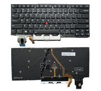 Tastiera di ricambio per computer portatile, layout americano con tastiera retroilluminata per Lenovo ThinkPad X1 Carbon Gen 7th 2019 X1 Carbon Gen 8th 2020 Type 20QD 20QE 20R1 20R2 X1 Yoga Gen 4 2019