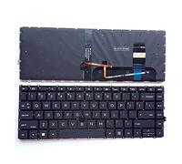 Tastiera di ricambio per computer portatile, layout statunitense, con puntamento e retroilluminazione, per HP Elitebook 840 G7 845 G7 840 G8 845 G8 M07091-131 M07089-151, telaio argentato