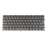 Tastiera di ricambio per computer portatile Lenovo Yoga Slim 7 Pro-14ACH5, 7 Pro-14ARH5, 7 Pro-14IHU5, 7 Pro-14ITL5, PR4SB-ITA retroilluminata (layout italiano italiano, retroilluminato, grigio)