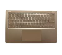 Tastiera di ricambio per computer portatile Surface 3/4/5 1951 13,5 pollici, layout USA retroilluminato poggiapolsi con touchpad, tastiera ultra sottile compatibile OEM full size