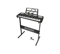 Bontempi | HarmonyLegs - Tastiera Digitale a 54 Tasti con Gambe, Connessione USB e adattatore di rete per un'Armonia Completa, 690x220x700 mm