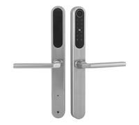 Tastiera digitale con bottone automatico, codice di impronte digitali, in acciaio inox 304, con maniglia, diversi metodi di apertura, direzione regolabile, foro della serratura invisibile, per case