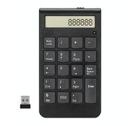 Tastiera digitale con display a doppia modalità 2.4G, tastiera wireless ricarica