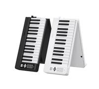 Tastiera Digitale Per Principianti Il Pianoforte Elettronico Pieghevole A 61 Tasti È Portatile E Adatto Ai Principianti(Bk)