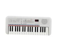 Tastiera Digitale Per Principianti Organo Elettronico USB A 37 Tasti Pianoforte Elettrico Tastiera Digitale Strumento Musicale Per Principianti Introduzione(White)