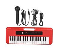 Tastiera Digitale Per Principianti Pianoforte Elettronico A 37 Tasti Con Mini Microfono Preimpostato 10 Demo Supporta La Registrazione Tastiera Per Cuffie