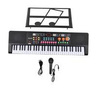 Tastiera Digitale Per Principianti Tastiera Elettronica Per Pianoforte A 61 Tasti Con Doppio Altoparlante 16 Toni 10 Ritmi 6 Demo Strumento Musicale Con Microfono