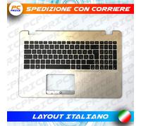 TASTIERA DORATA ORIGINALE ASUS X542UA-GO703T TOPCASE ORO DORATO GOLD