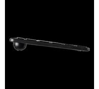 V7 CKW550DEBT - Tastiera Bluetooth slim e mouse silenzioso, 2,4 GHz, Dual Mode, tedesco QWERTZ, mouse a 4 tasti con DPI regolabile