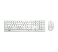 Tastiera e mouse - DELL - KM5221W-WH - Senza fili RF - QZERTY US Internazionale - Bianco