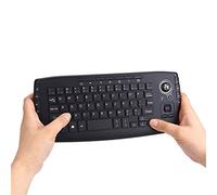 Tastiera e Mouse Set, mini tastiera senza fili 2.4G, Trackball tastiera per PC Laptop, portatile multi-funzione di trackball Air Mouse Disegno rispettabile
