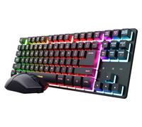 Trust GXT 832 Thado tastiera Mouse incluso Gaming RF Wireless QWERTY Italiano Nero