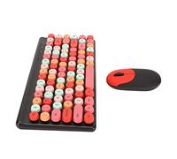 Tastiera e Mouse Wireless, 86 Tasti, Ampia compatibilità, Tastiera e Mouse, Colorati Ed Eleganti, Wireless a 2,4 GHz per PC (#4)