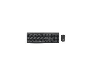 Tastiera e mouse wireless - LOGITECH - MK295 SILENT - Grafite - Silenzioso - Connettività wireless