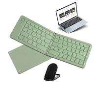 Tastiera e pieghevoli - Tastiera portatile pieghevole, tastiera touch | pieghevole portatile | Mini tastiera wireless ricaricabile, tastiera pieghevole senza fili con touchpad per e