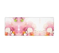 Tastiera e tappetino per mouse extra-large in carta con frammenti di colore, 30,5 x 80 cm, soddisfa le esigenze di ufficio, giochi e studio, creando un'esperienza desktop confortevole ed efficiente.