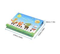 Tastiera Elettronica 2 In Per Pianoforte Con Libro Musicale Gadget Educativo Per Bambini Dai 3 Anni In Su Con 10 Strumenti E 10 Canzoni Leggero Portatile Ideale Per Gioco E Apprend