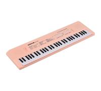 Tastiera Elettronica A 61 Tasti Tastiera Portatile Per Pianoforte Microfono, 6 Brani Dimostrativi 5 Ritmi Diversi(Pink)