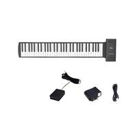 Tastiera Elettronica Arrotolata A Mano 61 Tasti Pianoforte Portatile Intelligente Per Principianti Per Adulti