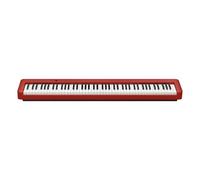 tastiera elettronica Pianoforte Elettrico 88 Tasti Funzione Di Registrazione Del Peso Del Martello Elegante E Portatile Supporta Due Alimentatori(Red)