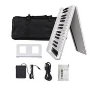 Tastiera Elettronica Pianoforte Elettronico Pieghevole A 61 Tasti Organo Elettronico Multifunzionale Tastiera Sensibile Al Pianoforte E Pianoforte Digitale LCD