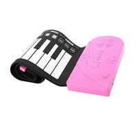 tastiera elettronica Pianoforte Elettronico Portatile Pieghevole Arrotolabile A Mano Con 49 Tasti