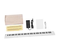 Tastiera Elettronica Professionale 88 K-eys Pianoforte Pieghevole Pianoforte Digitale Portatile Per Studenti Di Pianoforte Strumento Musicale Facile Da Trasportare