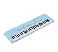 Tastiera Elettronica Professionale Tastiera Elettronica Doppia Alimentazione Modalità 6 Brani Dimostrativi 5 Ritmi Diversi Regalo Per Principianti(Blue)