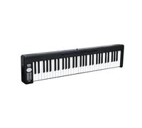 tastiera elettronica professionale Tastiera Per Pianoforte Pieghevole A 61 Tasti, Pianoforti Elettronici, Sintetizzatore Musicale, Organizzatori Musicali (Color : Black)