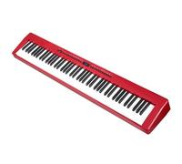 Tastiera Elettronica Rossa Pianoforte Digitale Portatile 88 Tasti Ponderati Full Size Per Principianti Con Schermo LCD Pianoforte Elettronico per Principianti