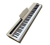 Tastiera Elettronica Tasti Pesati Pianoforte 88 Tasti Pianoforte Digitale Con 128 Toni 128 Ritmi 128 Polifonia Portatile Pianoforte Elettronico (Color : 01)